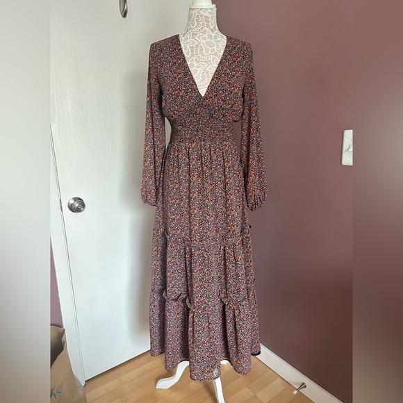 LOST + WANDER Love in Bloom Long Sleeve Maxi Dress - Picture 3 of 14